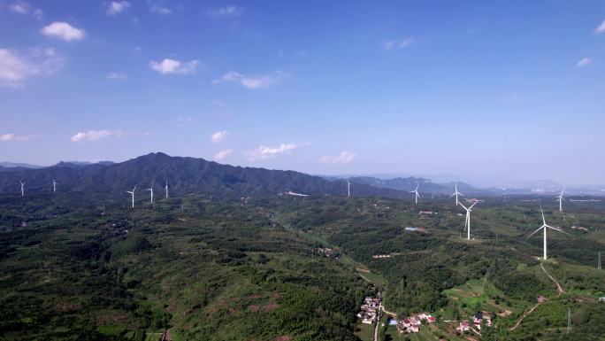 河南济源高速公路夏日航拍4k