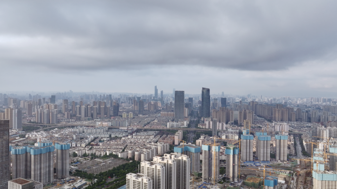 【5K】昆明北京路航拍，昆明霖雨桥航拍