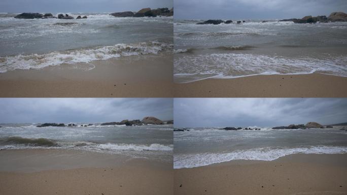 海滩-慢镜头