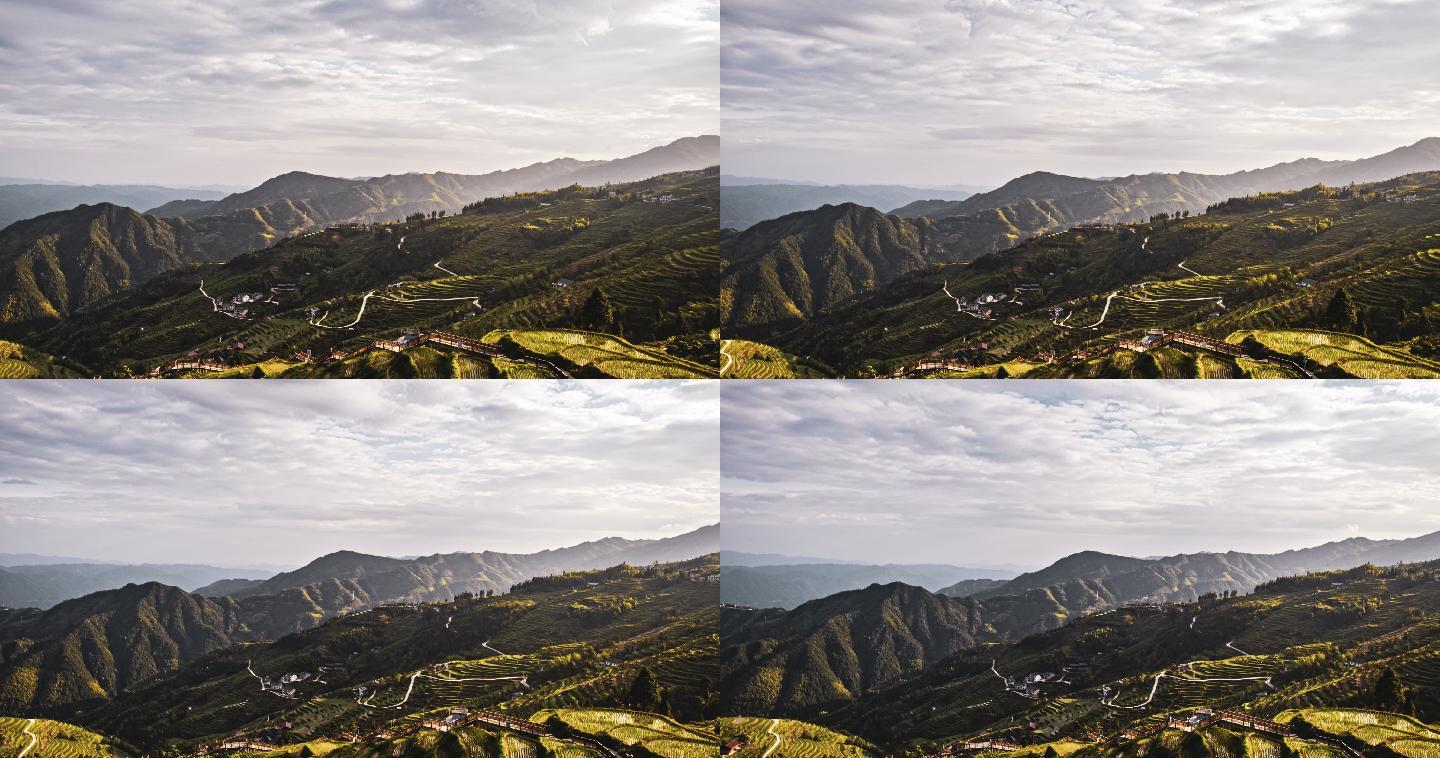 溆浦山背花瑶梯田景区