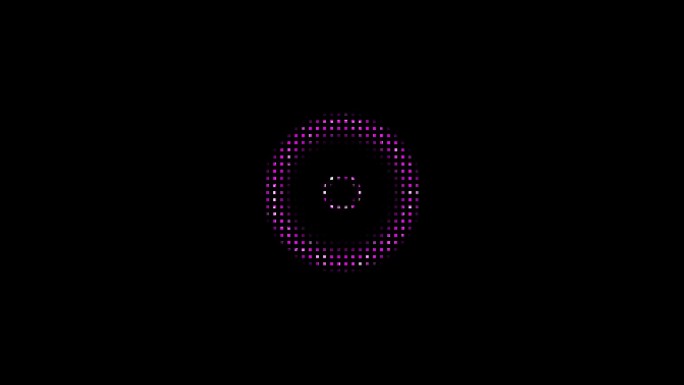 紫色圆圈圆环动感动画-通道循环4