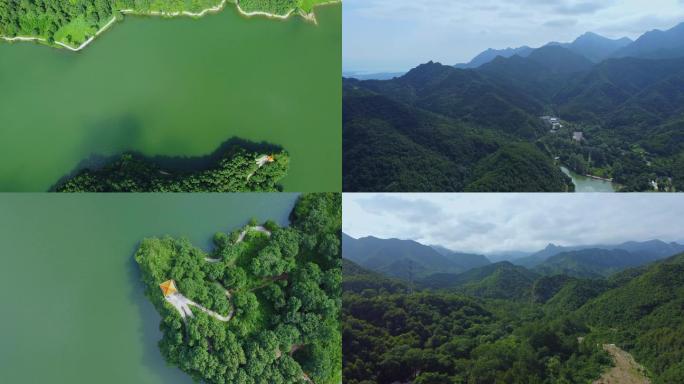 [4K]航拍素材.北京延庆玉渡山风光