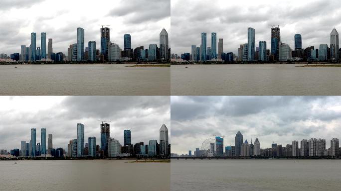城市大气江景延时摄影（4K）