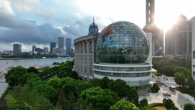4K原素材-上海国际会议中心