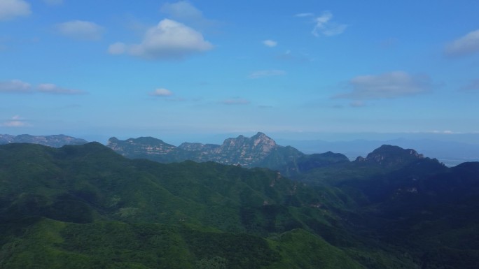 [4K]航拍素材.北京延庆玉渡山环拍