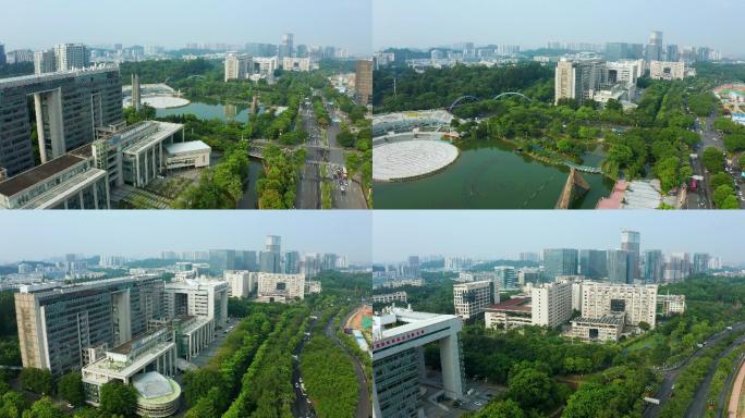 4K 航拍广州开发区科学城-1