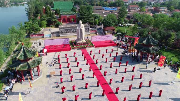 淮阳弦歌台景区纪念孔子诞辰2569周年