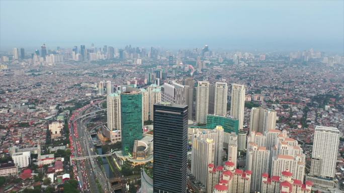 印尼雅加达航拍 城市 无人机