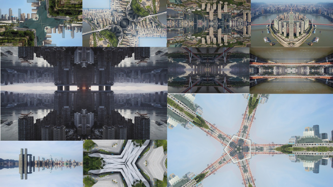 镜像折叠城市重庆