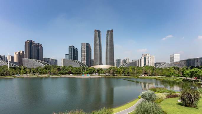 成都金融城延时1