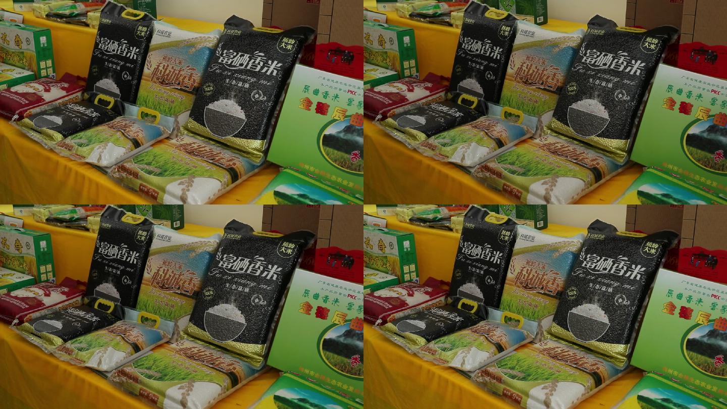 广东丝苗米大米水稻袋包装产品特写19