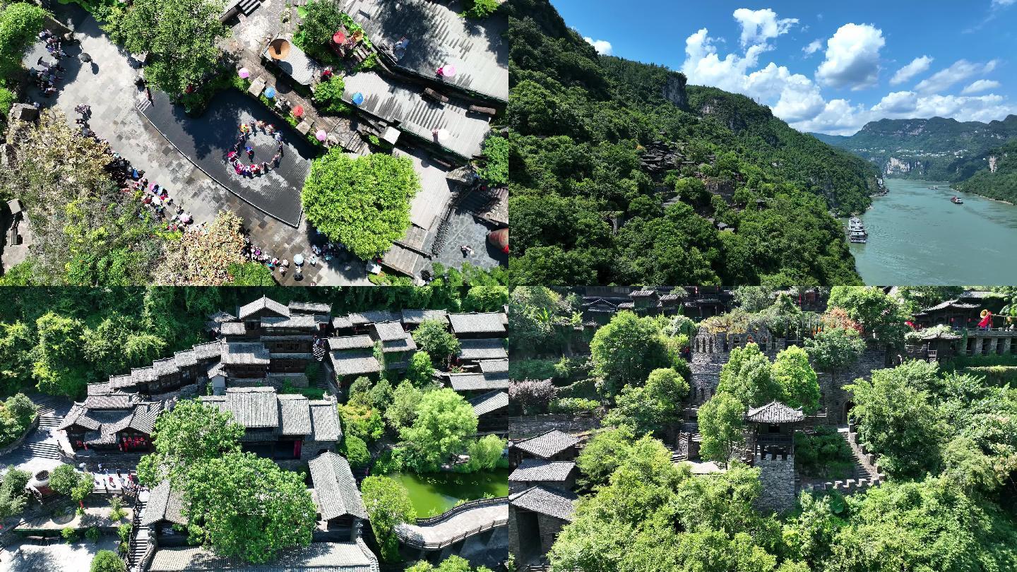 三峡人家民俗村歌舞