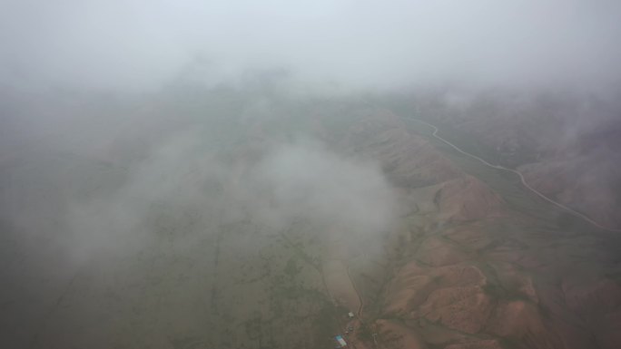 高原 雪山视频  云移动山地 云海