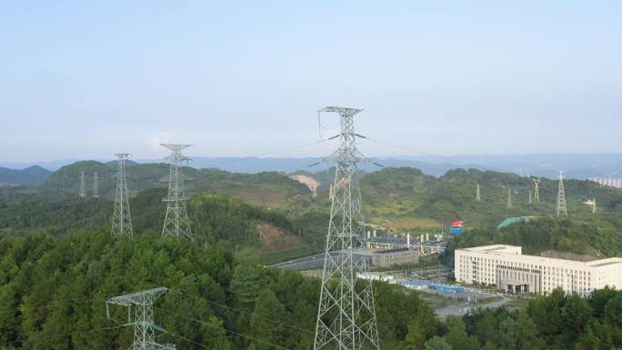 电网 电力能源 电塔 贵州电网