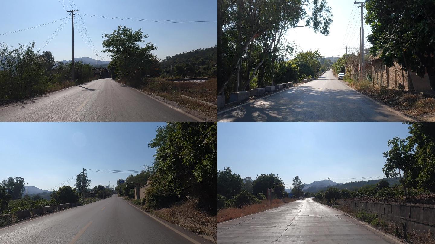 四川乡村田园公路