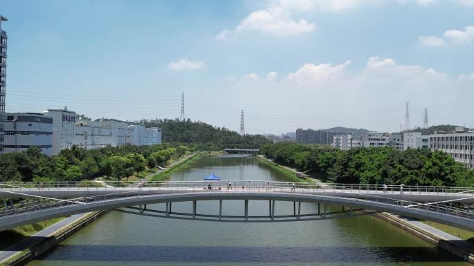 【正版素材】深圳茅洲河碧道宝安区段