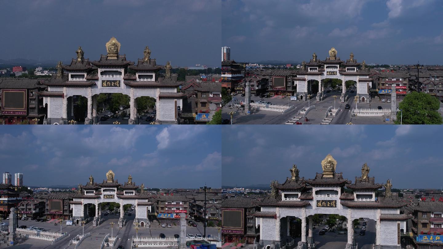 鎮平石佛寺國際玉城大門佛像希區柯克變焦