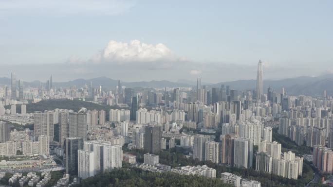 深圳城市航拍  城市宣传 深圳大景