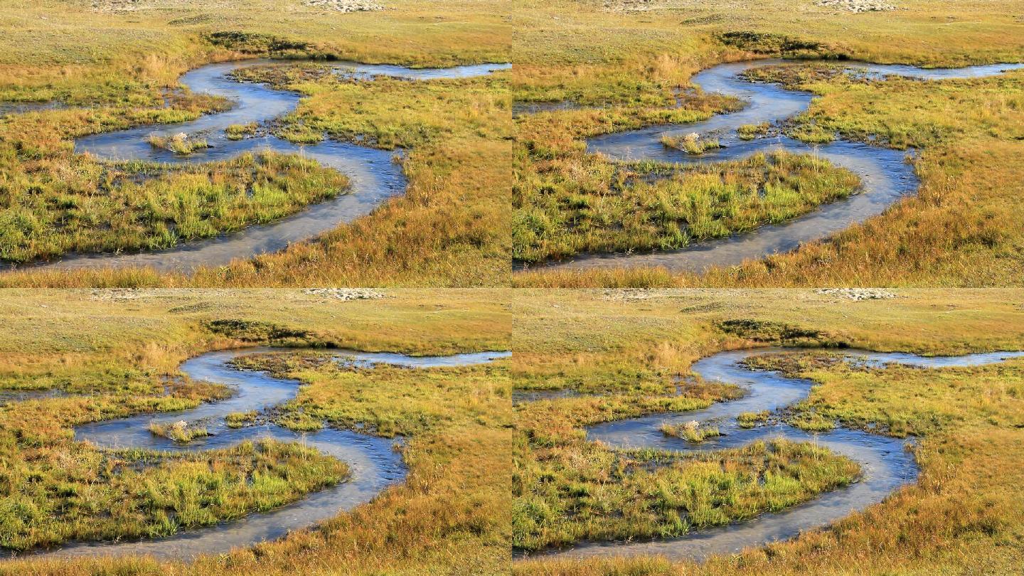 世界最窄的河流：内蒙古耗来河