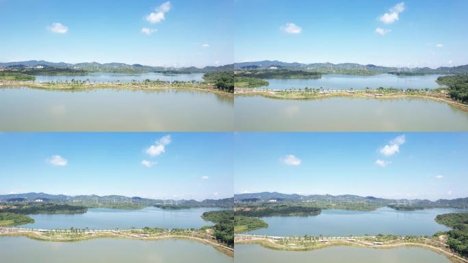 【正版素材】深圳宝安石岩湖，石岩水库