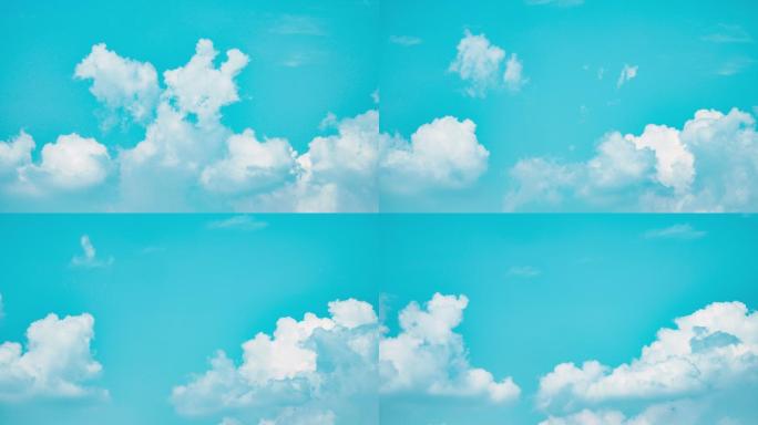 蓝天白云动态天空延时 舒缓天空 生态蓝天