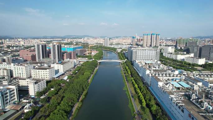 【正版素材】深圳茅洲河碧道宝安区段