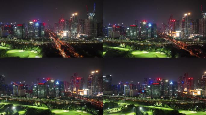 深圳南山区科技园夜景