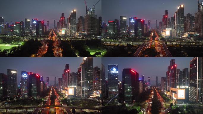 深圳南山科技园夜景