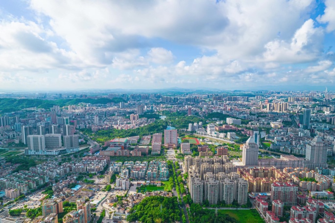 江门五邑大学 延时摄影