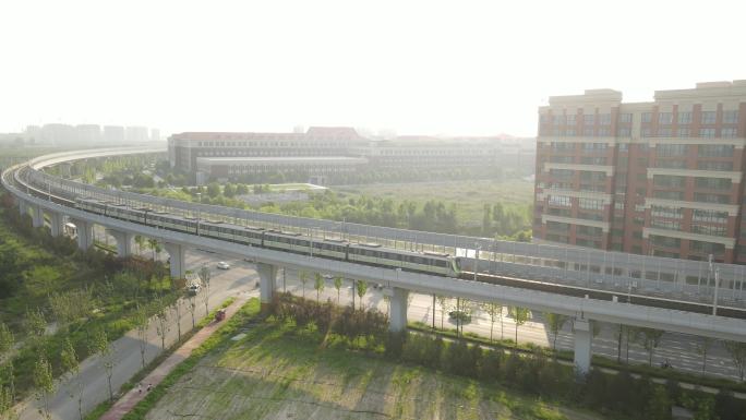 西安创新感地铁行驶城市发展