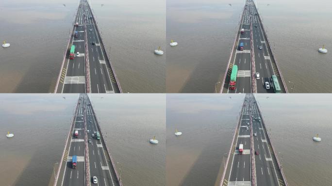 杭州湾跨海大桥4K航拍原素材