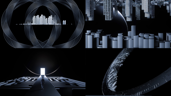 地产商务科幻未来创意片头工程