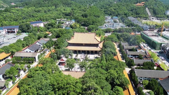 航拍南岳衡山大庙5A景区 (6)