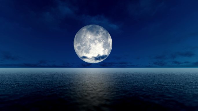 海上明月月亮
