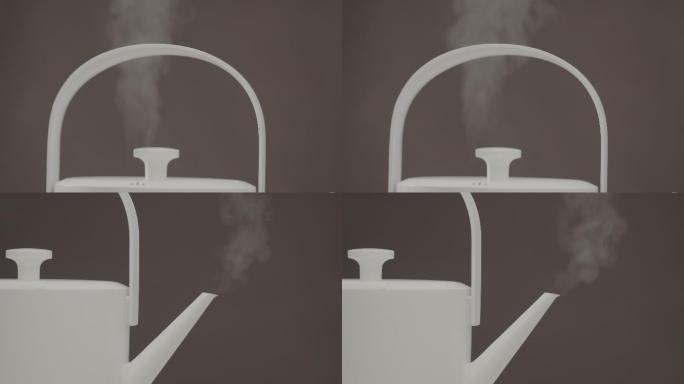 煮开水水壶泡茶水蒸汽升格