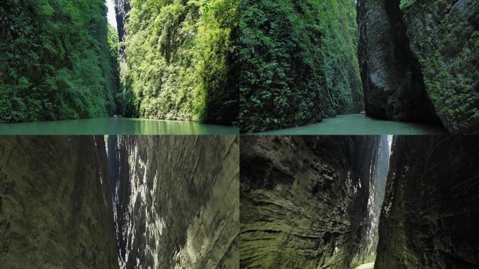 峡谷河流一线天景区