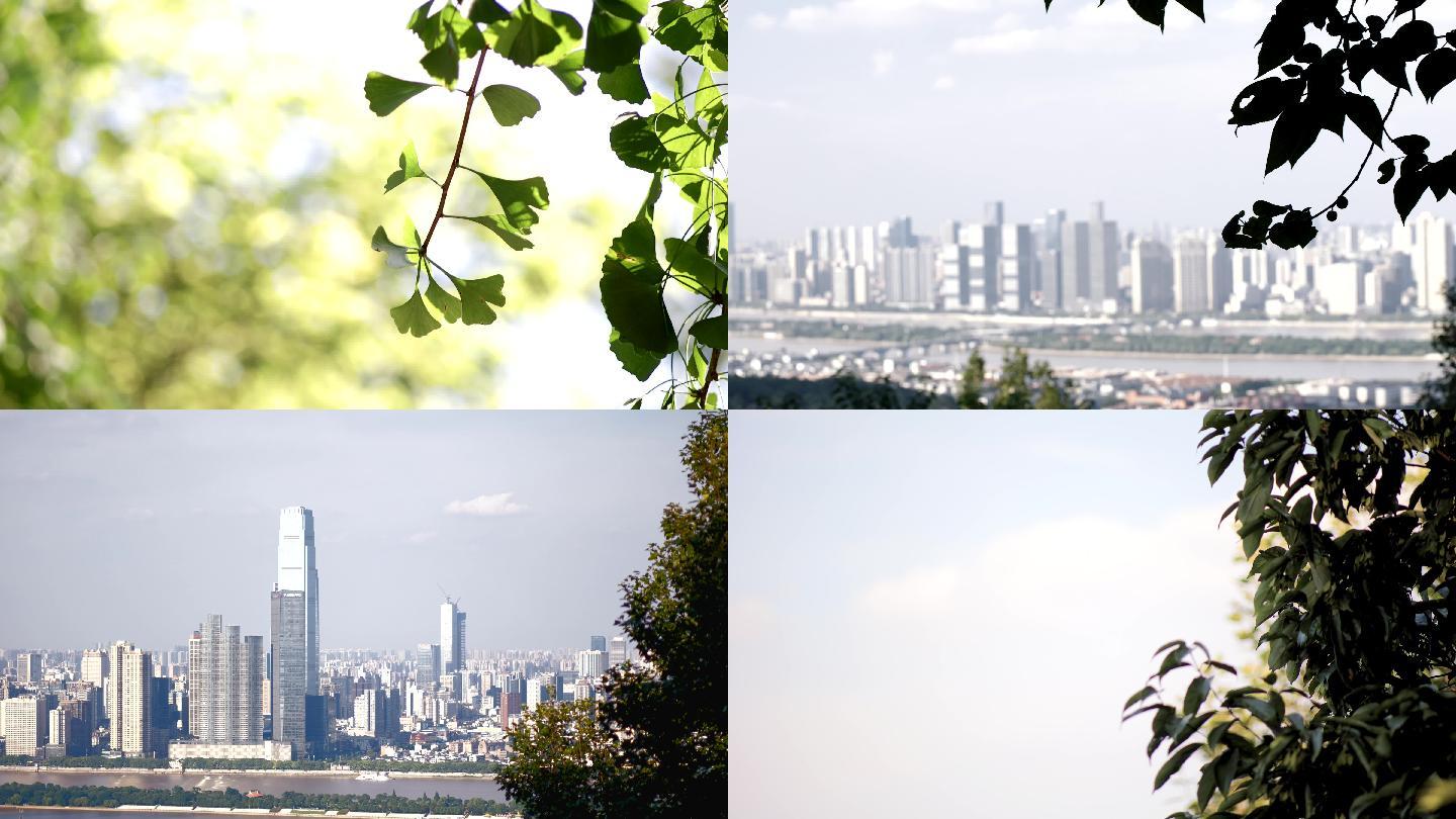 从云麓宫看长沙全景