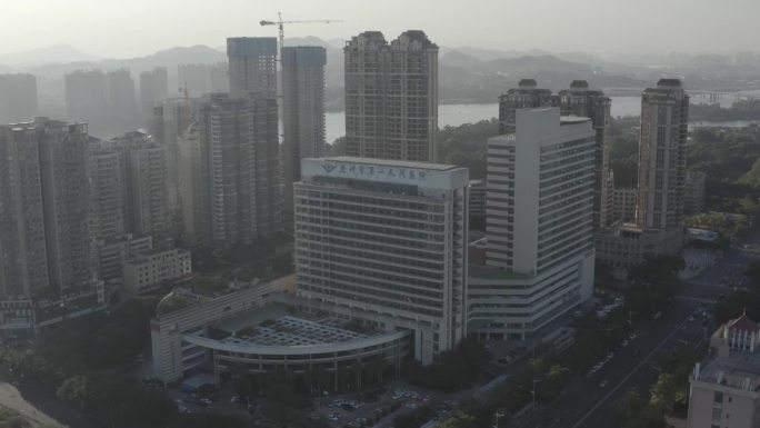 广东 惠州 航拍 医院 第一人民医院