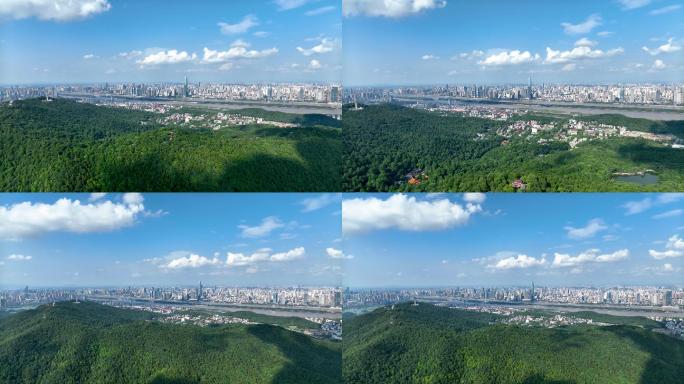 4K长沙 岳麓山航拍