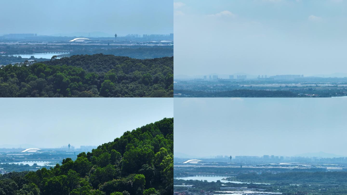 广州白云机场航拍