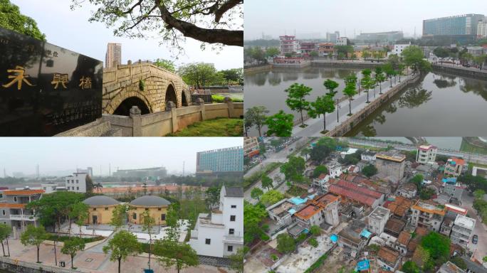 「深圳历史」宝安沙井街道清平古墟航拍