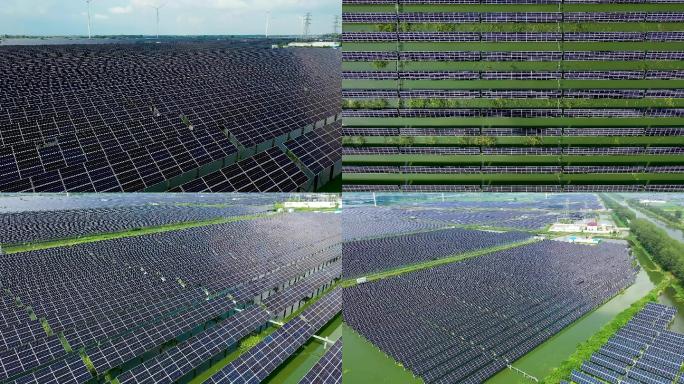 新能源光伏太阳能发电站