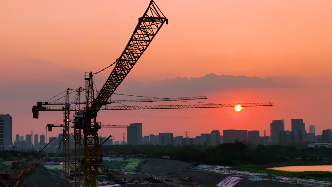 地下拍摄隧道工程地下地铁站台建设现场