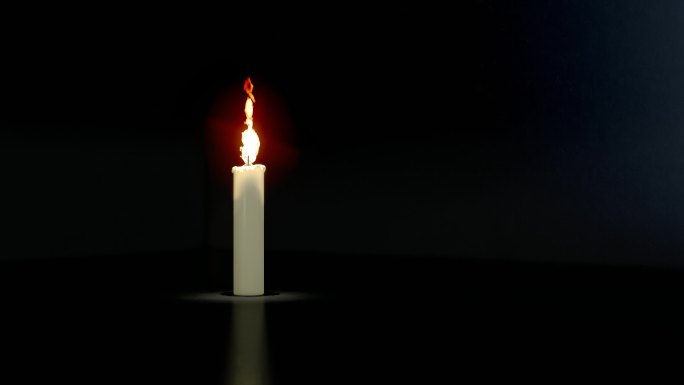 蜡烛燃烧祈祷烛火怀念缅怀奉献精神纪念思念