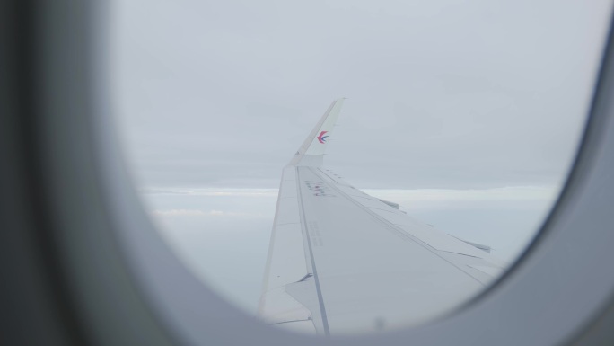 飞机窗口视角