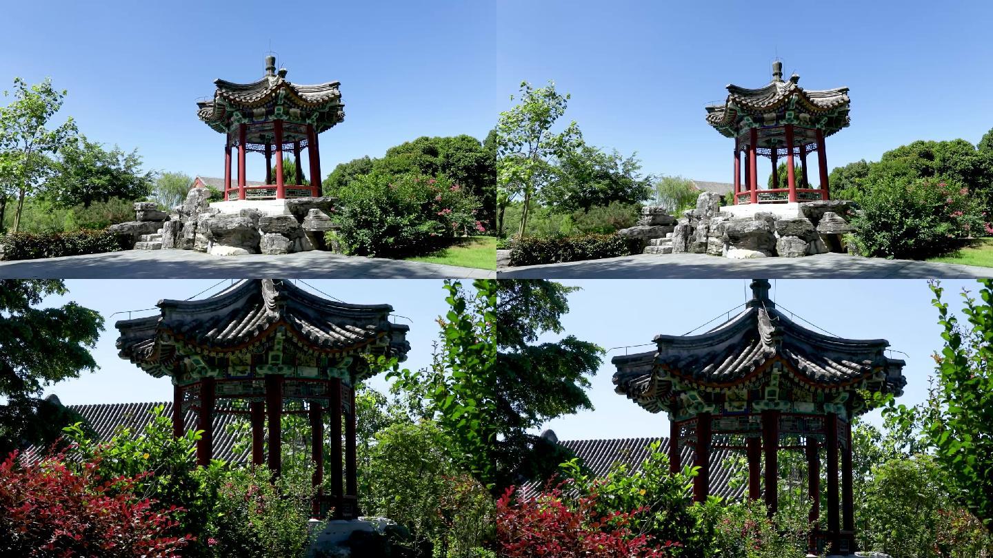 凉亭 中国风 古典建筑 园林景观 古建筑