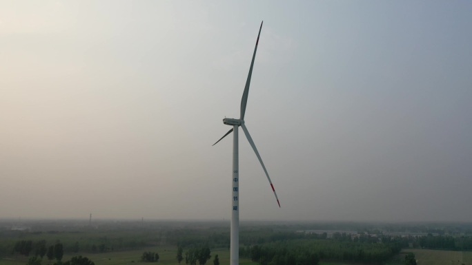 风力发电航拍