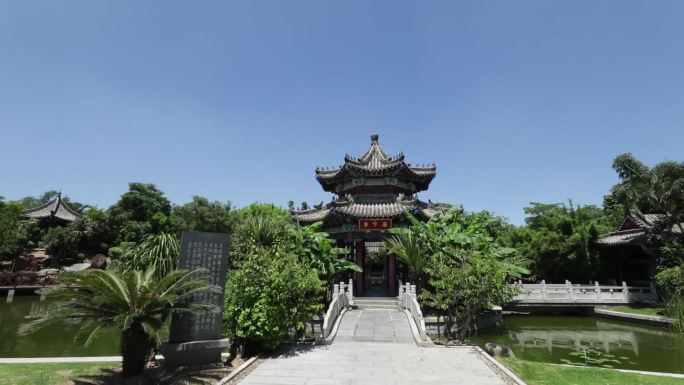 凉亭 中国风 园林景观 古典建筑