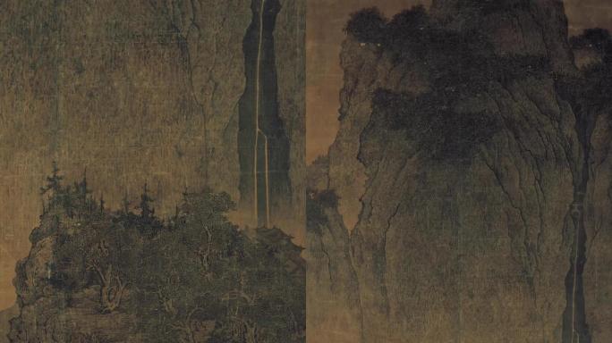 范宽《溪山行旅图》中国传统文人山水画
