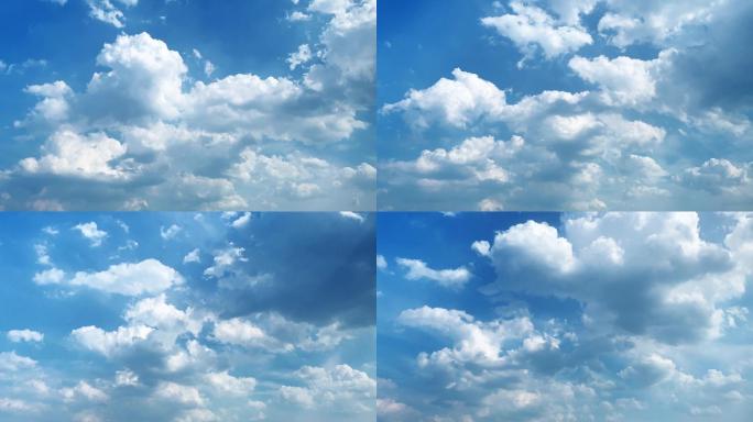 【HD天空】梦幻唯美仙境蓝天白云风起云涌